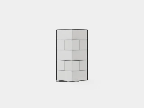 Greenhouse Venus 6200 Glass Black 3D Model