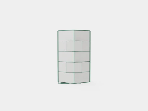 Greenhouse Venus 6200 Glass Green 3D Model