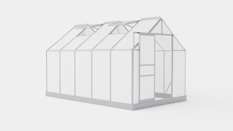 Greenhouse Venus 6200 Poly ALU 3D Model .c4d .max .obj .3ds .fbx .stl .blend