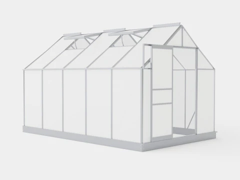 Gewächshaus Venus 6200 Poly ALU 3D Modell