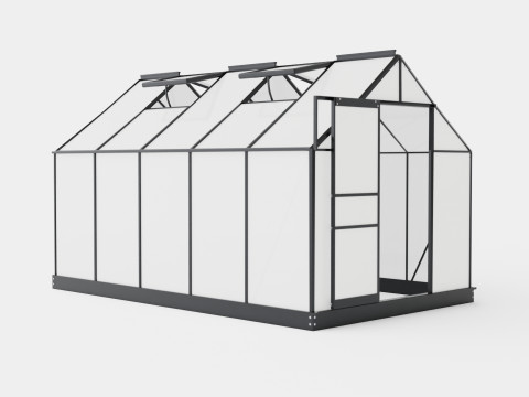 Greenhouse Venus 6200 Poly Black 3D Model