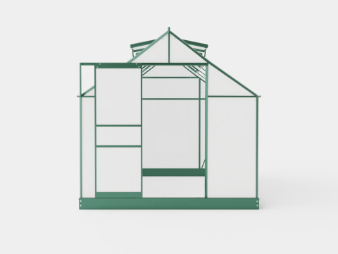Greenhouse Venus 6200 Poly Green 3Dモデル