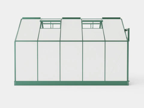 Greenhouse Venus 6200 Poly Green 3D Model