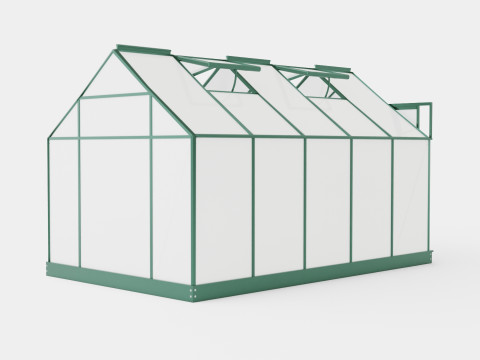 Greenhouse Venus 6200 Poly Green 3Dモデル