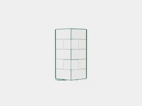 Greenhouse Venus 6200 Poly Green 3Dモデル