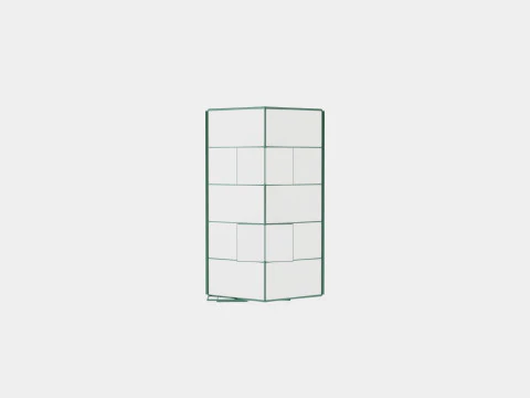 Greenhouse Venus 6200 Poly Green 3D Model