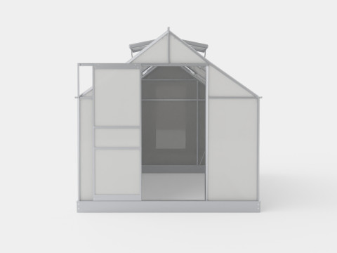 Greenhouse Venus 7500 Glass ALU 3D Model