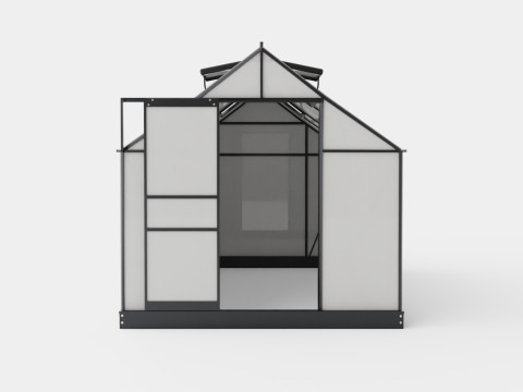 Greenhouse Venus 7500 Glass Black 3D Model