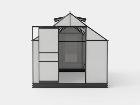 Greenhouse Venus 7500 Glass Black 3D Model