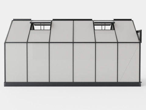 Greenhouse Venus 7500 Glass Black 3D Model