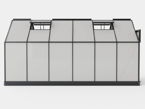 Greenhouse Venus 7500 Glass Black 3D Model