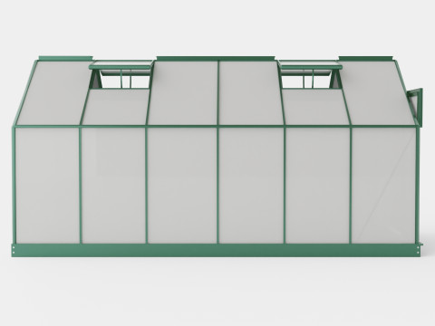 Greenhouse Venus 7500 Glass Green Modèle 3D