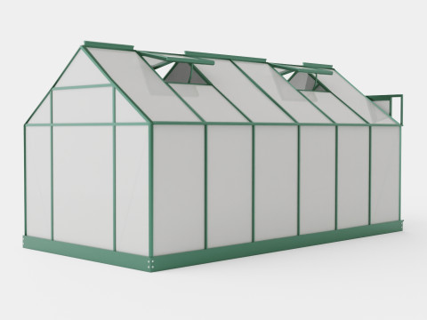 Greenhouse Venus 7500 Glass Green Modèle 3D