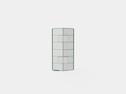 Greenhouse Venus 7500 Glass Green Modèle 3D