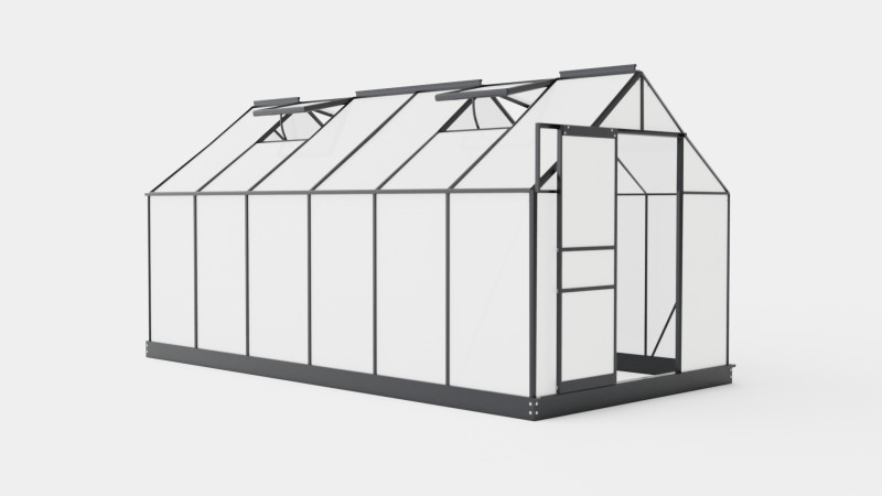 Greenhouse Venus 7500 Poly Black 3D-Modell .c4d .max .obj .3ds .fbx .stl .blend 