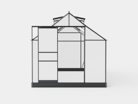 Greenhouse Venus 7500 Poly Black 3D-Modell