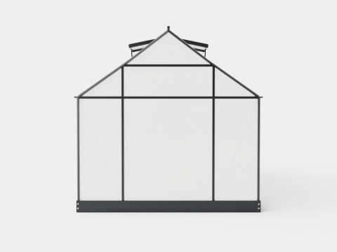 Greenhouse Venus 7500 Poly Black 3D-Modell