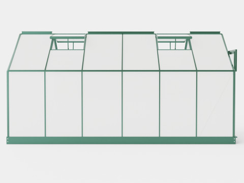 Greenhouse Venus 7500 Poly Green Modelo 3D