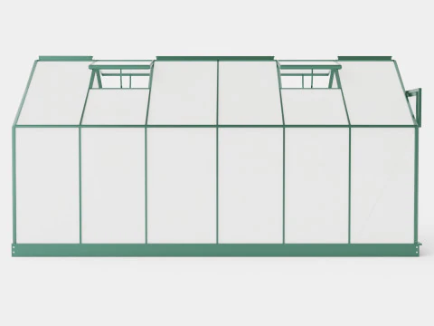 Invernadero Venus 7500 Poli Verde Modelo 3D