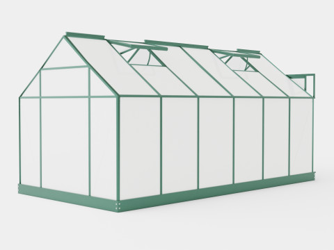 Greenhouse Venus 7500 Poly Green Modelo 3D