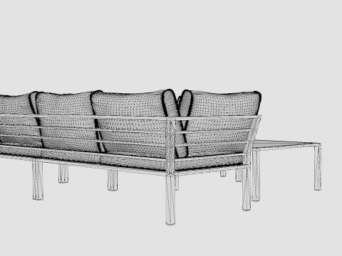 Hanger Corner Set 3D Model