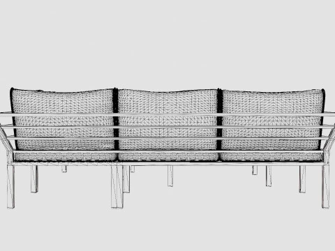 Hanger Corner Set 3D Model