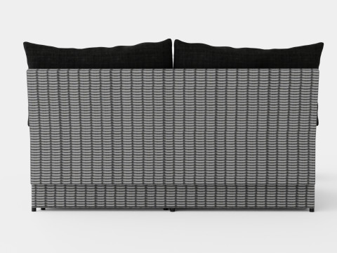 Hannover Set 2 Seats 3D Model