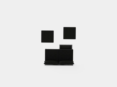 Hannover Set 2 Seats 3D Model