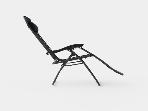 Hannover Relax Chair Black 3D Модель
