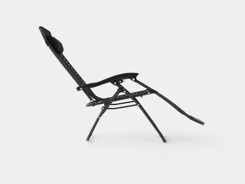 Hannover Relax Chair Black 3D Model