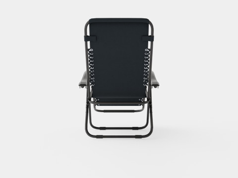 Hannover Relax Chair Black 3D Модель