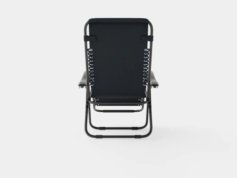 Hannover Relax Chair Black 3D Model