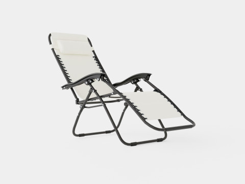 Hannover Relax Chair Grey Modèle 3D