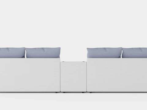 Havana Lounge Set 3D Model