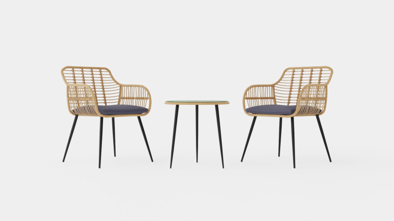 Juana Cafe Set Nature 3D-Modell .c4d .max .obj .3ds .fbx .stl .blend 
