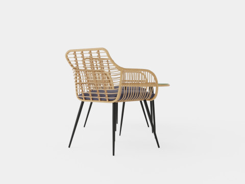 Juana Cafe Set Nature 3D-Modell