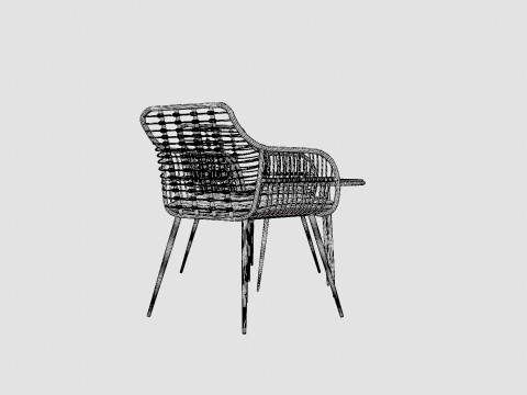 Juana Cafe Set Nature 3D-Modell