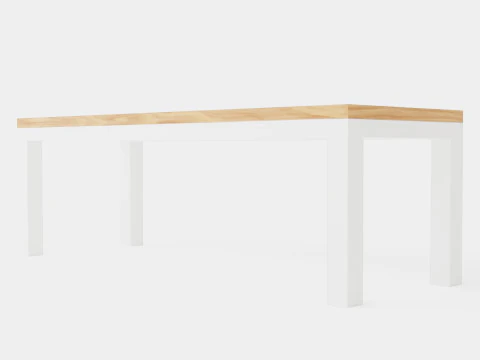 Kalmar Bench 3D Model