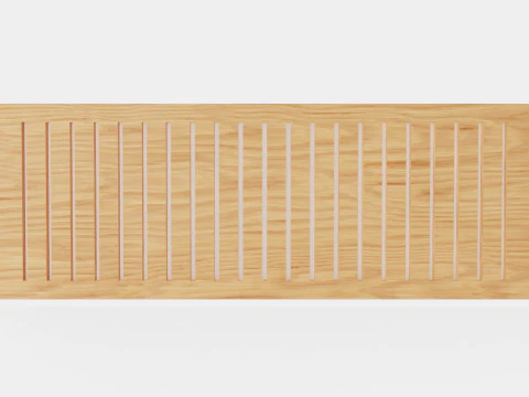 Kalmar Bench 3D Model