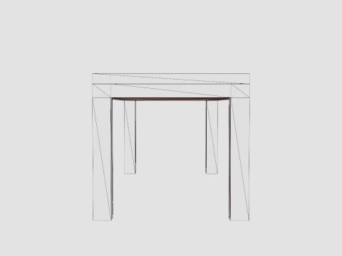 Kalmar Bench 3D Model