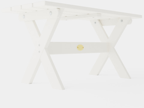 Lacko Bench 3D-Modell