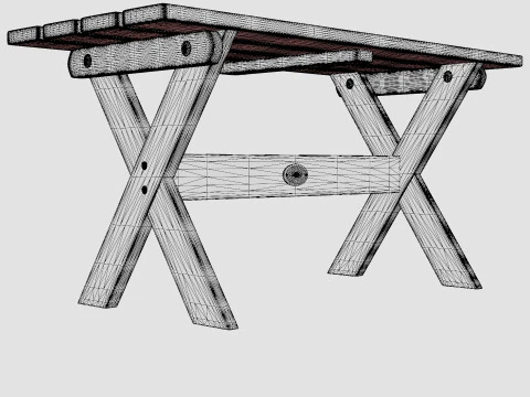 Lacko Bank 3D Modell