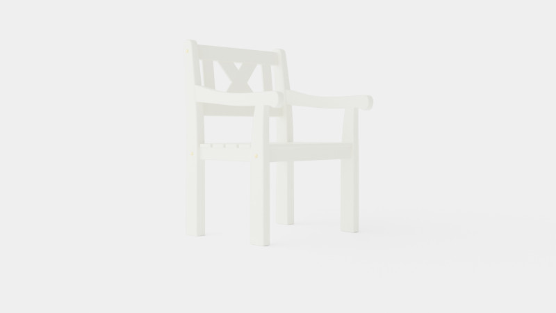 Lacko Dining Chair 3D Model .c4d .max .obj .3ds .fbx .stl .blend 