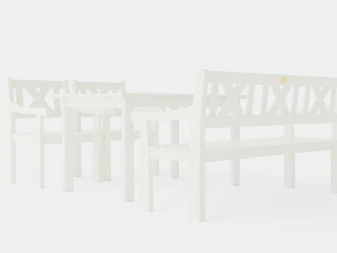 Lacko Dining Set 3D Model