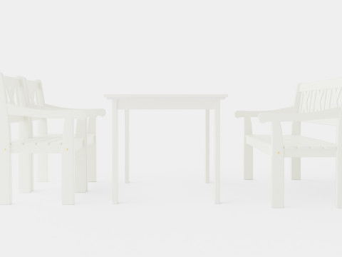 Lacko Dining Set 3D Модель