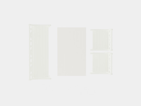 Lacko Dining Set 3D Модель