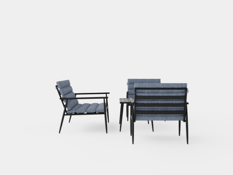 Lagos Lounge Set Model 3D
