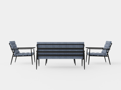 Lagos Lounge Set Model 3D