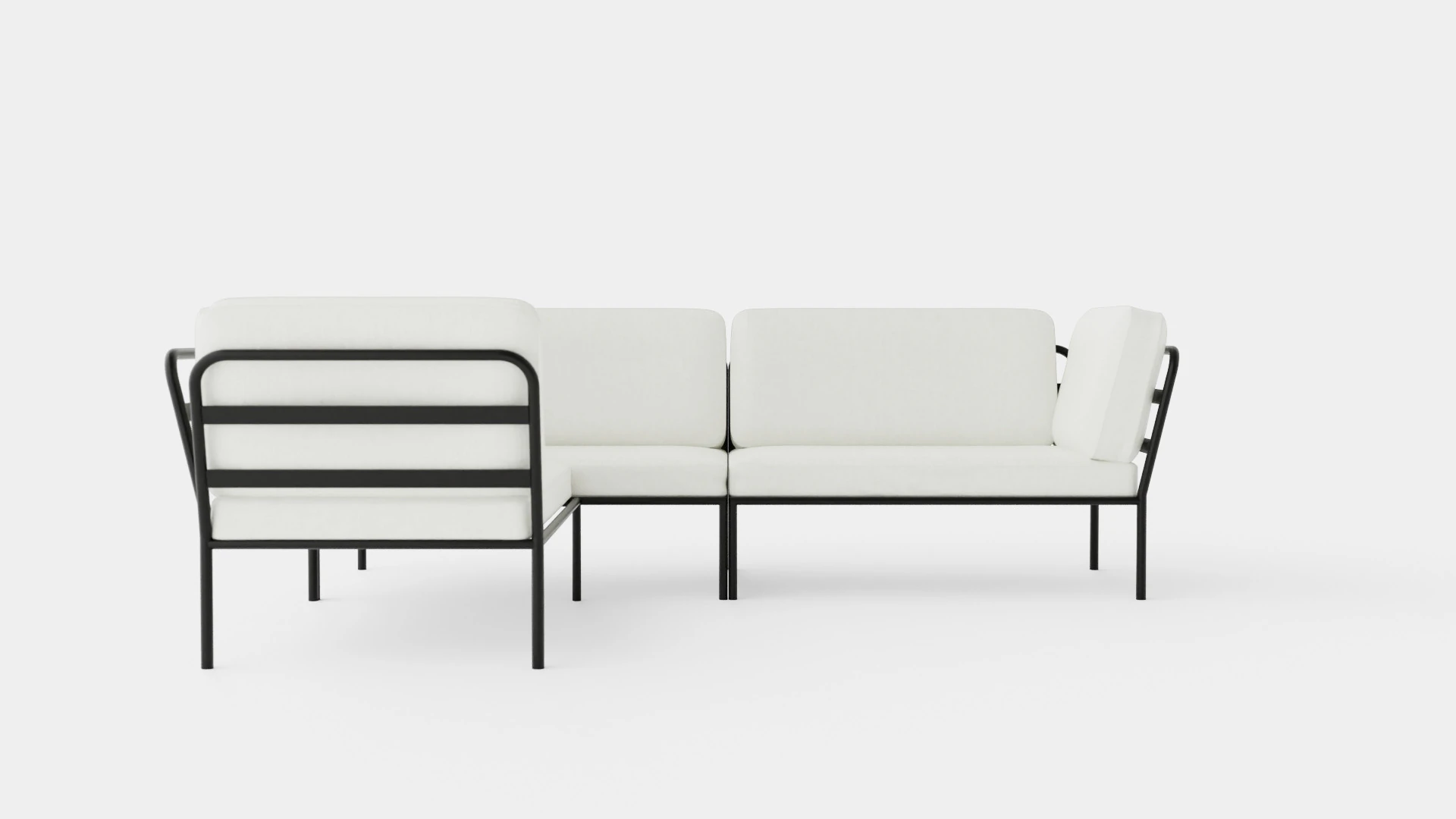 Landriano Corner Sofa 3D Model .c4d .max .obj .3ds .fbx .stl .blend