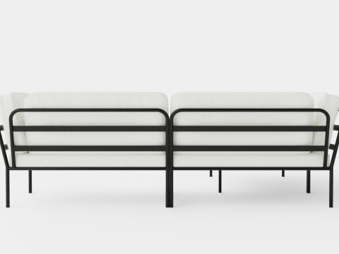 Landriano Corner Sofa Model 3D